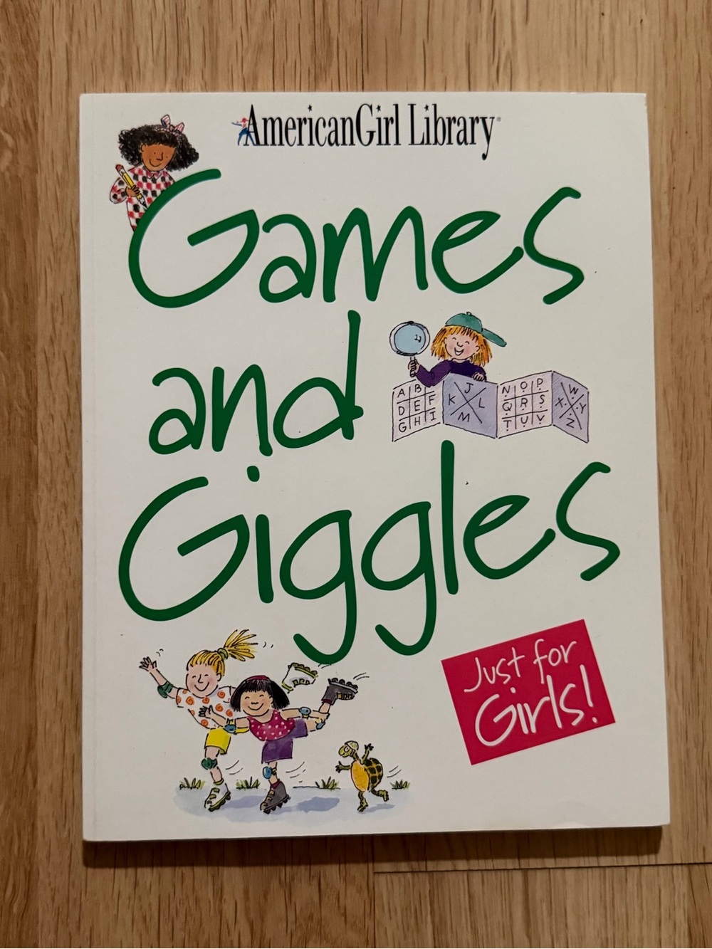 Vintage American Girl Library Games and Giggles Activity Book